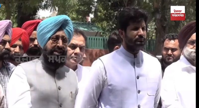 Punjab Congress Delegation Meets Governor