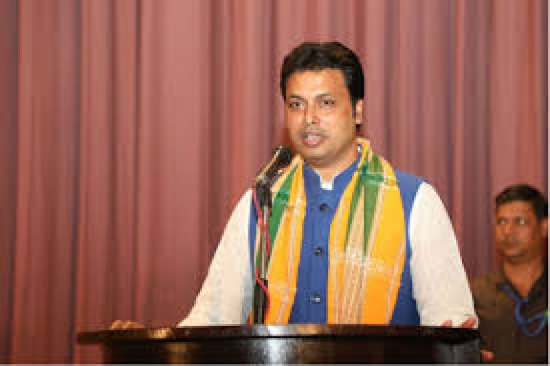 Tripura CM Biplab Kumar Deb