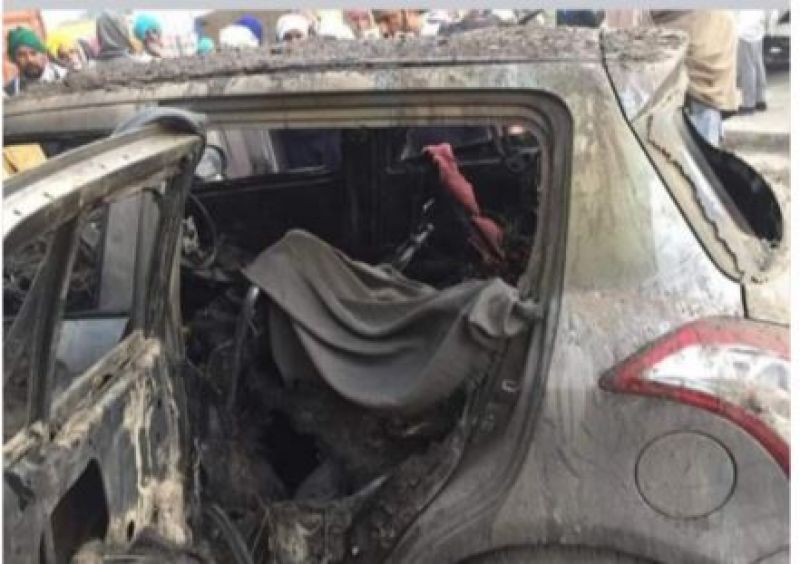 Youth died in a farmers protest 