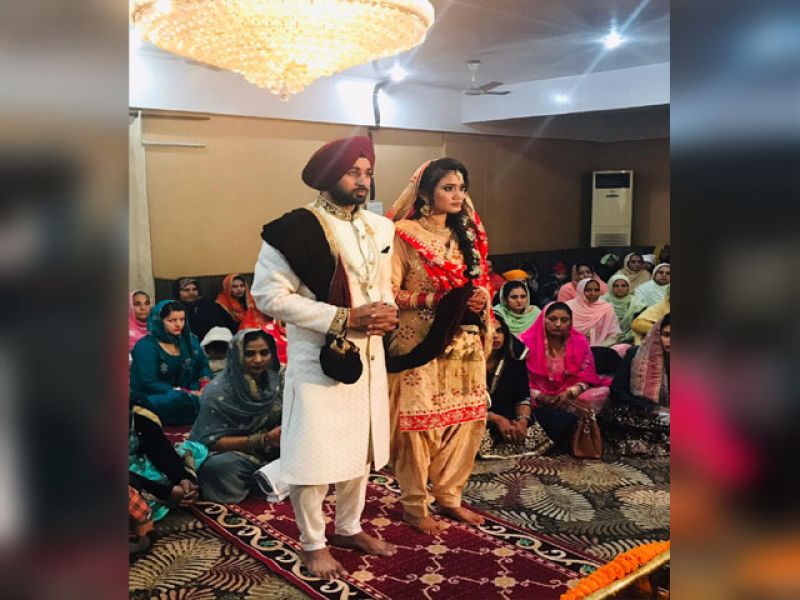 Indian Hockey captain Manpreet Singh marries Illi Siddique in Jalandhar