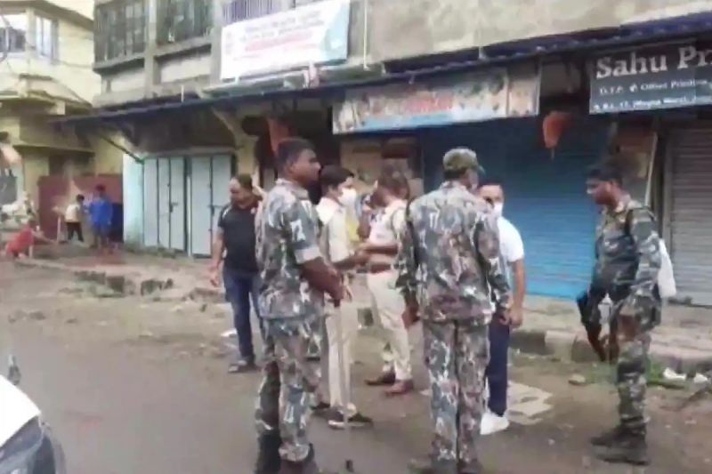  BJP MP Arjun Singh's house bombed