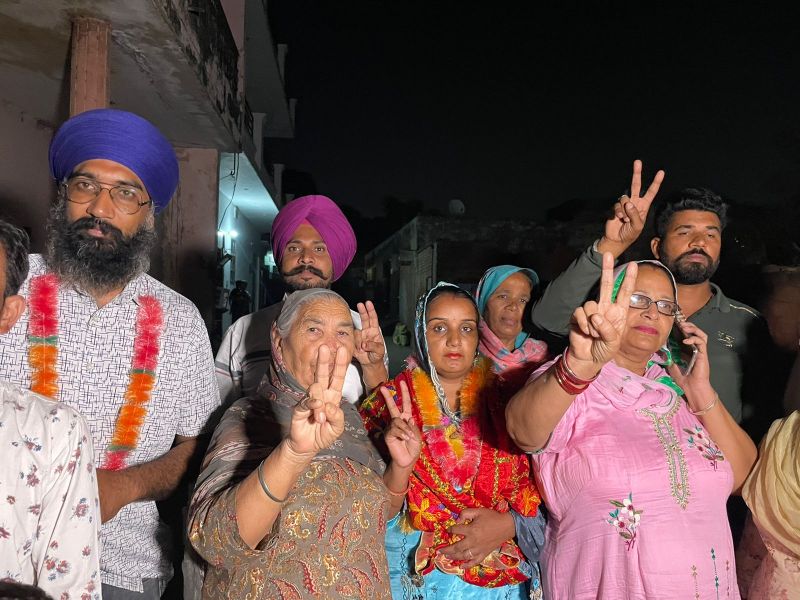 ਮੋਹਾਲੀ ਦੇ ਪਿੰਡ ਬੜੀ ਤੋਂ ਹਰਮੀਤ ਕੌਰ ਨੇ ਜਿੱਤੀ ਸਰਪੰਚੀ 