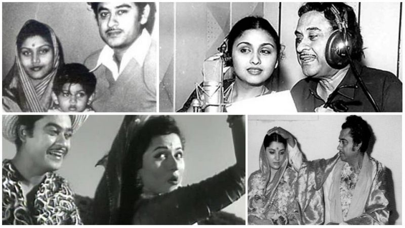 Kishore Kumar 4 wives pic