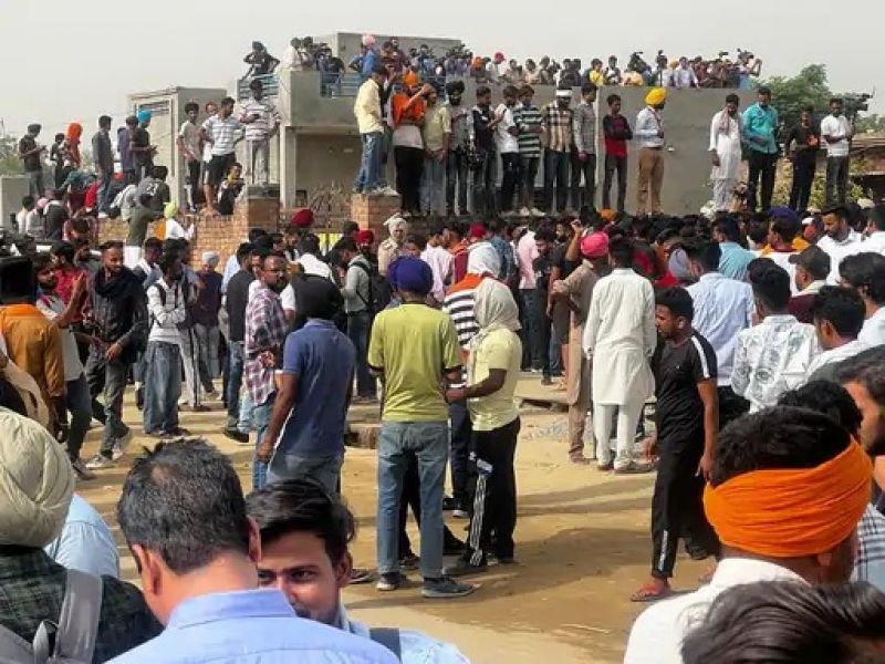 gathering at moosa village