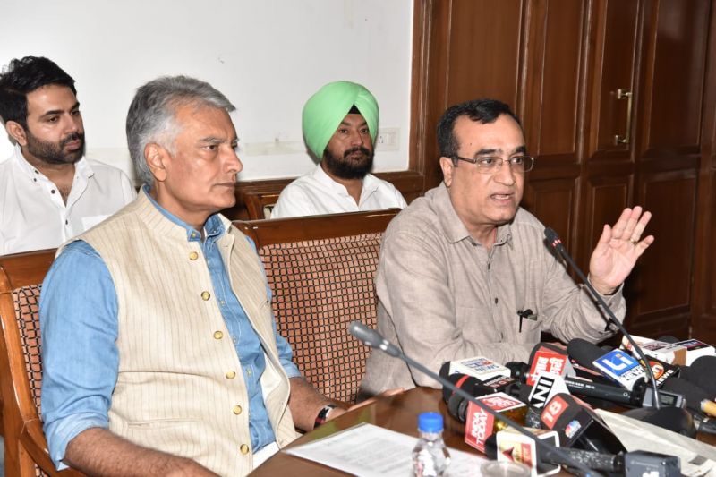 Sunil Jakhar and Maken