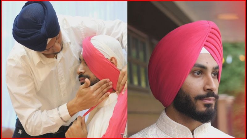 Turban tying 