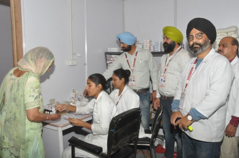 Medical lounges set up at Sultanpur Lodhi prove boon for pilgrims
