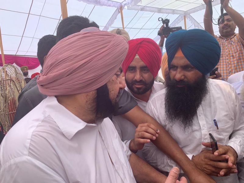 CM Captain Amrinder Singh visit flood affected areas