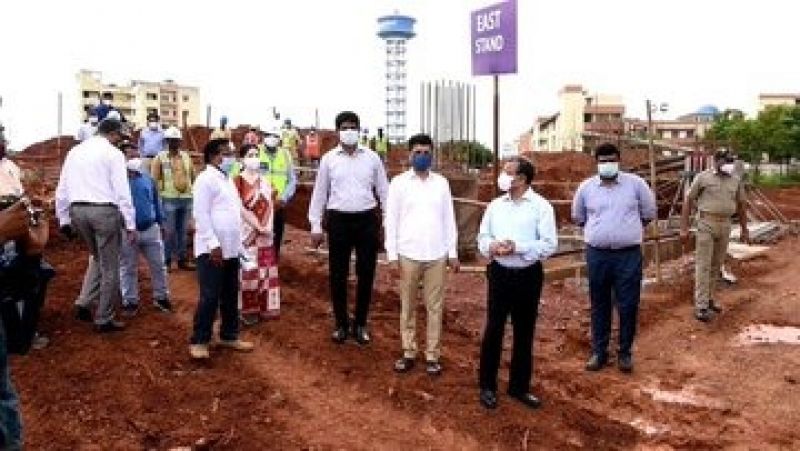 India's largest hockey stadium in Odisha will be ready by 2022