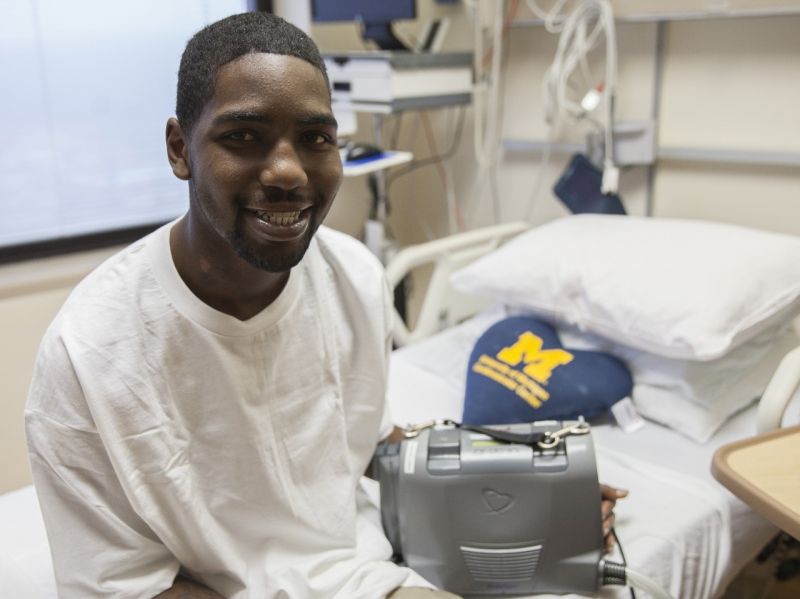 A person lived for 555 days without 'heart'