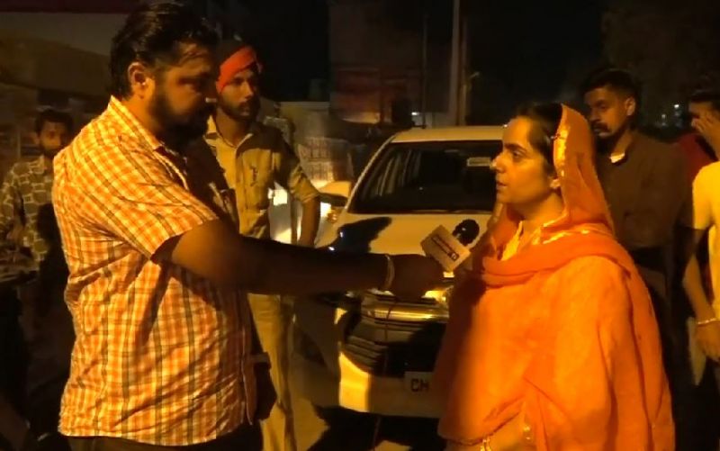 Neel Bhalinder Singh with Pro. Baljinder Kaur 