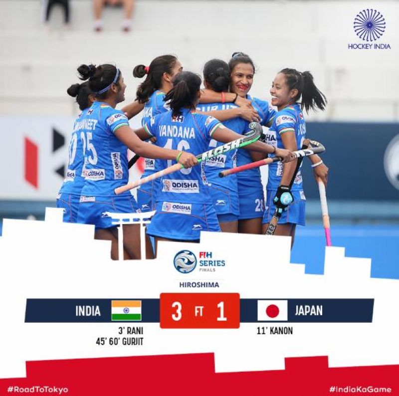India beats Japan 3-1 to win FIH Series Finals 