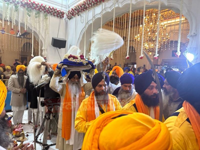 Nagar Kirtan At Gurdwara Fatehgarh Sahib