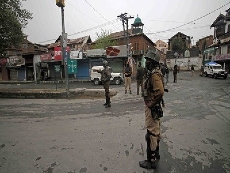 Restrictions in some parts of Srinagar