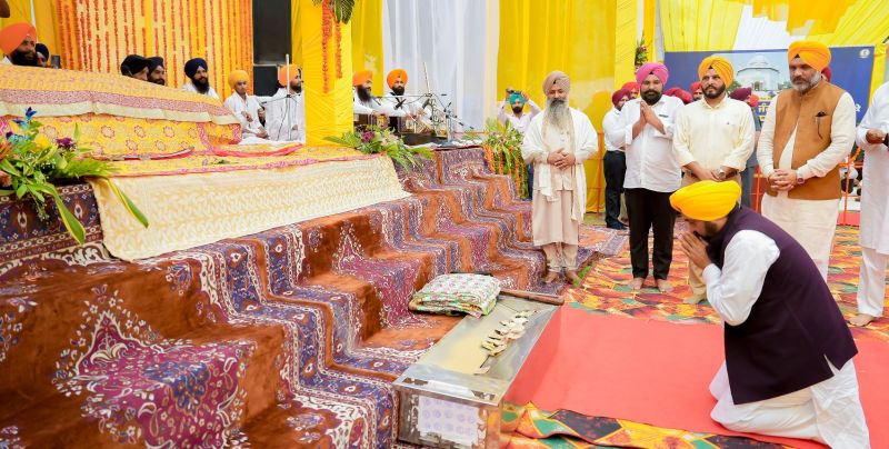 CM Bhagwant Mann lays foundation stone of Saragarhi Memorial at Ferozepur