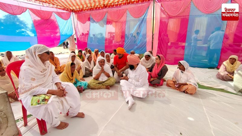 Simarjit Singh Bains at Lakhimpur Kheri