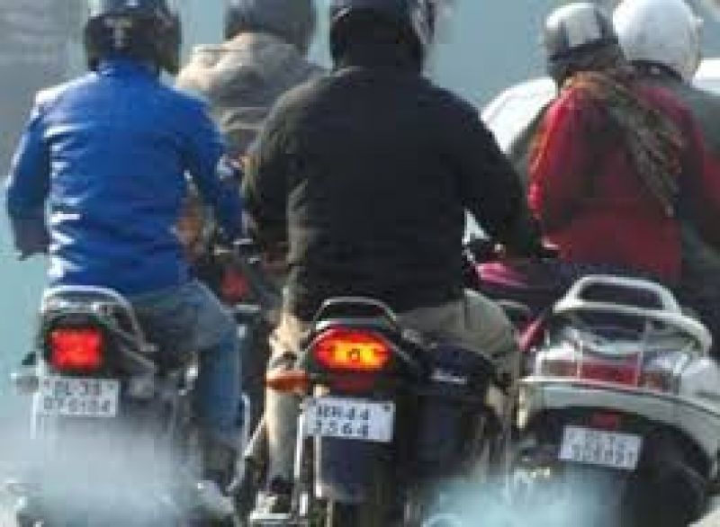 Two-wheeler, biggest source of traffic pollution