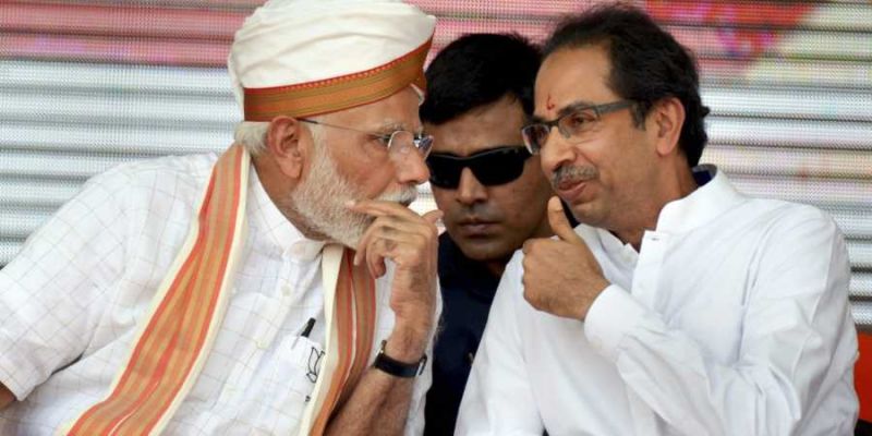 Uddhav Thackeray With Narendra Modi