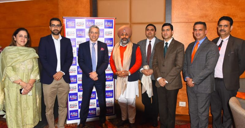 Gurkirat Singh Kotli with Executive Chairman of Dixon Technologies Sunil Vachani