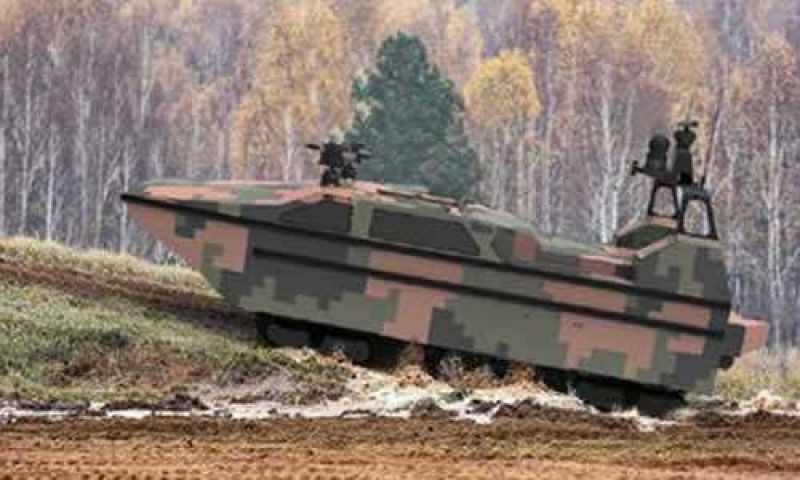 China develops world's first armed amphibious drone boat