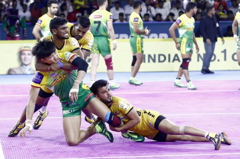 Patna Pirates thrash Telugu Titans 22-34
