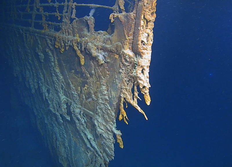 Titanic sub dive reveals parts are being lost to sea
