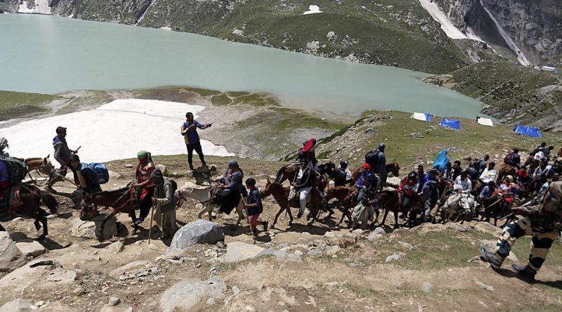 Govt asks Amarnath Pilgrims to curtail Yatra