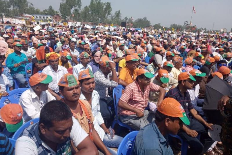 PM Modi addressing rally in West Bengal 