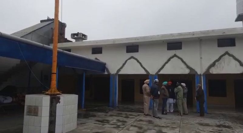 Fire at Gurudwara Sahib in Batala