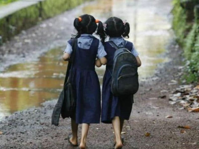 Children Effected due to rain