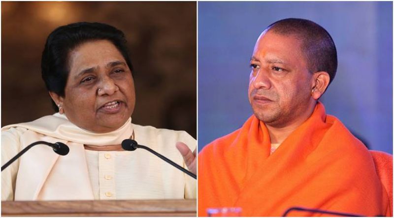 Yogi Adityanath, Mayawati