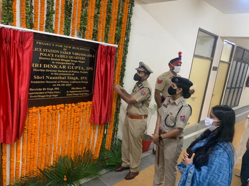 DGP Punjab inaugurates projects for holistic development of Police infrastructure in SBS Nagar