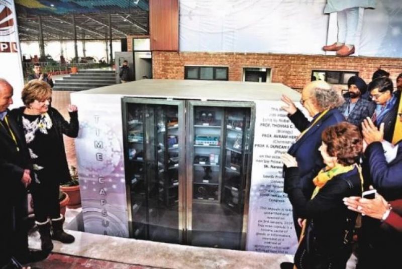 Time capsule buried at LPU, Jalandhar