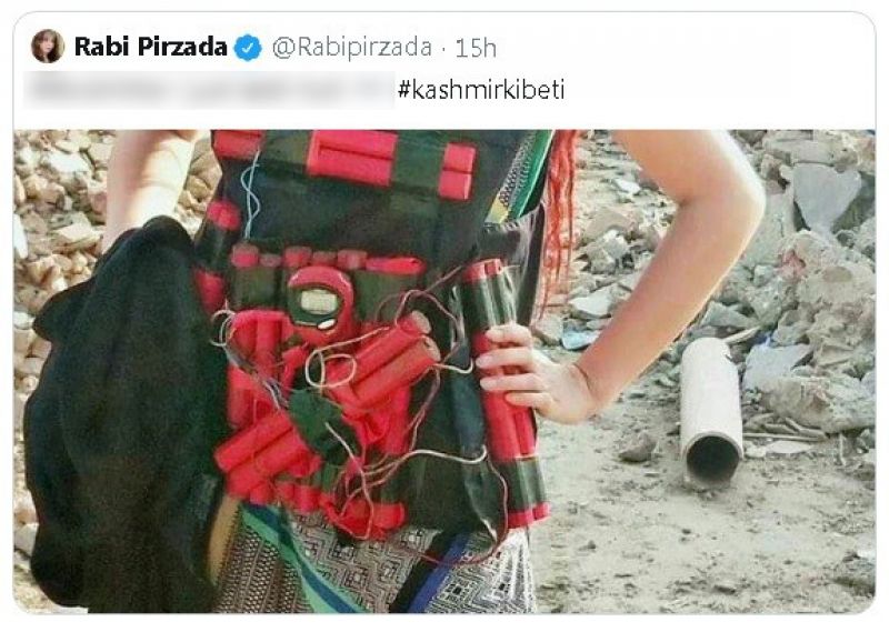 Pak singer Rabi Pirzada threatens PM Modi with suicide attack