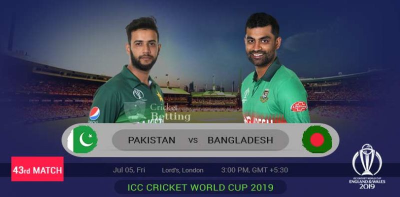 World Cup 2019 : Pak needs improbable win over Bangladesh 