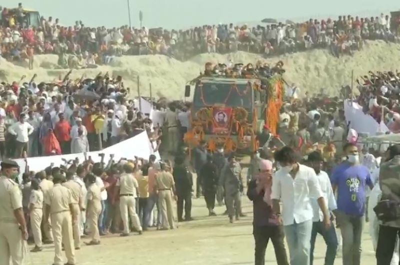 Ram Vilas Paswan Funeral 