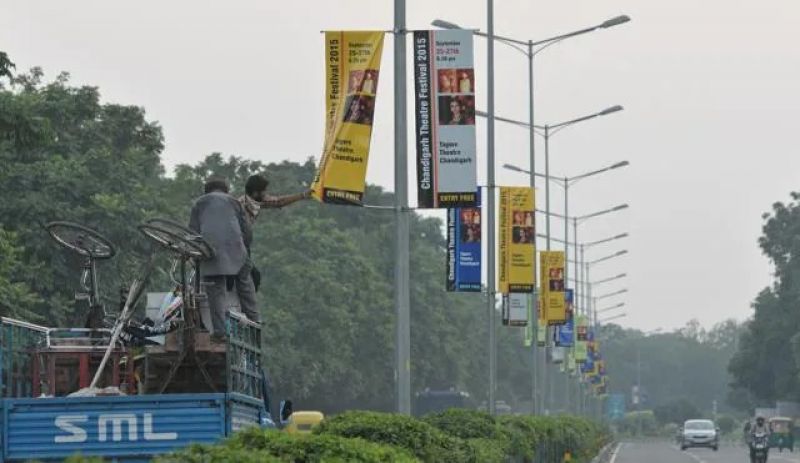 Strictness increased on illegal hoarding in Chandigarh