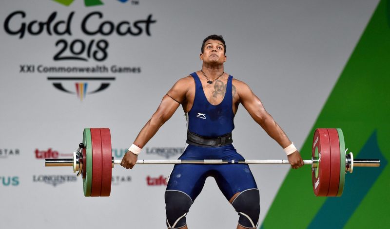 Commonwealth 2018 India weightlifters 5 golds success