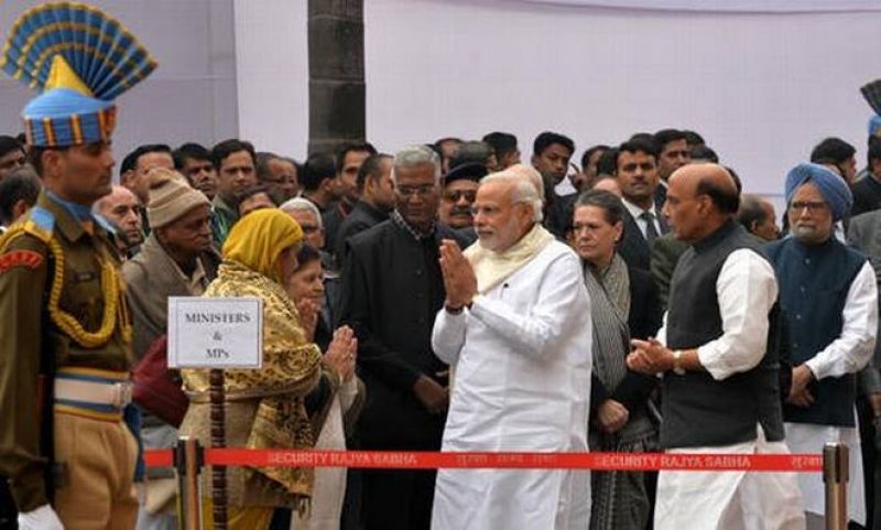 Prime Minister Narendra Modi and others pays tribute to martyrs