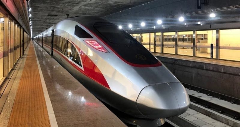 under water Bullet train