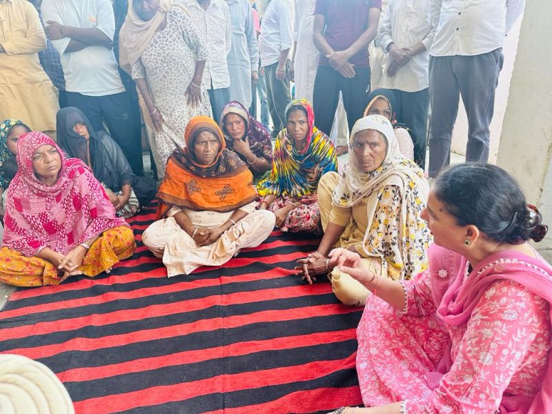 Jai Inder Kaur started drug awareness campaign from Muradpur village of Samana