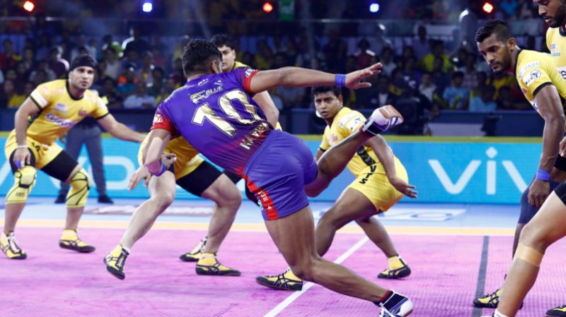 Telugu Titans vs Dabang Delhi