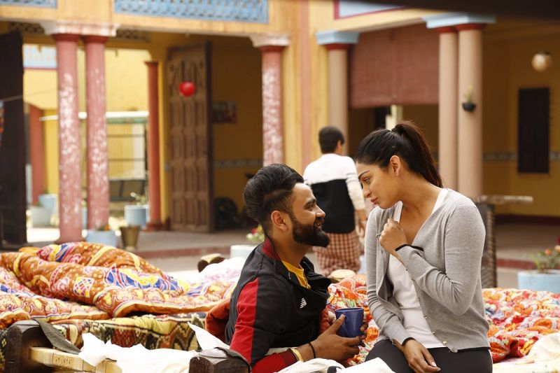 Amrit Maan with Neeru Bajwa 