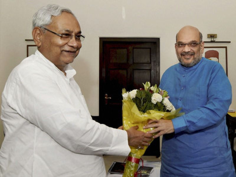 Amit Shah & Nitish Kumar