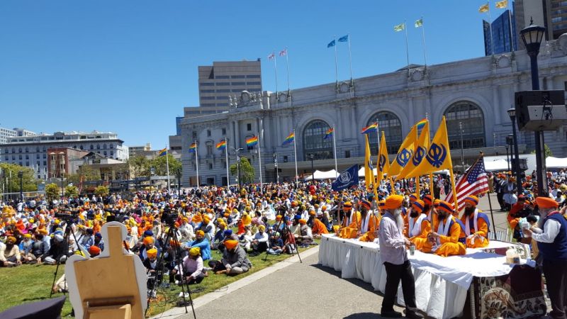 Sikh march