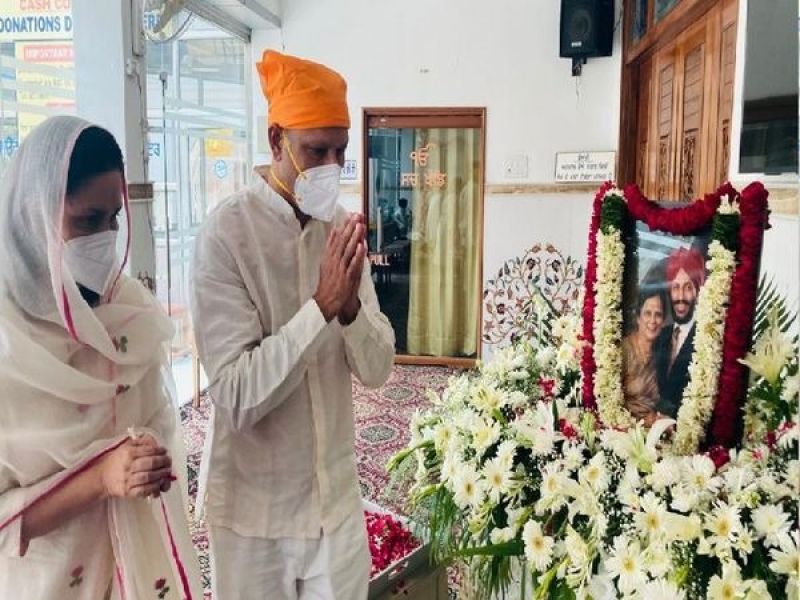 Antim Ardas of Milkha Singh and His Wife