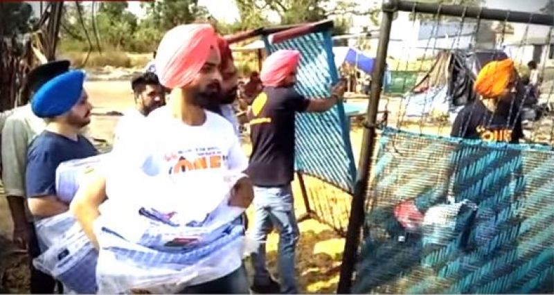 Khalsa aid team reached Noorpur Bedi