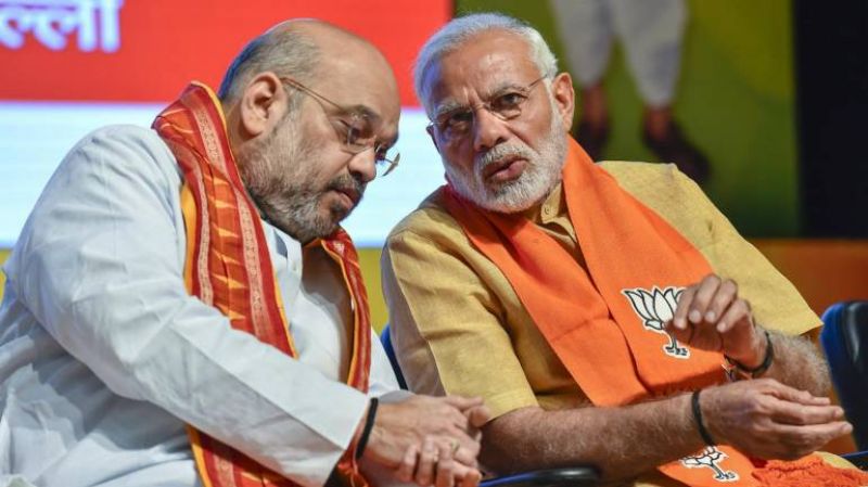 PM Narendra Modi and Amit Shah 