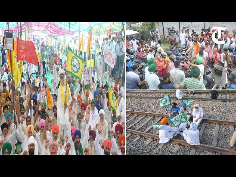 Sugarcane Farmers Protest 