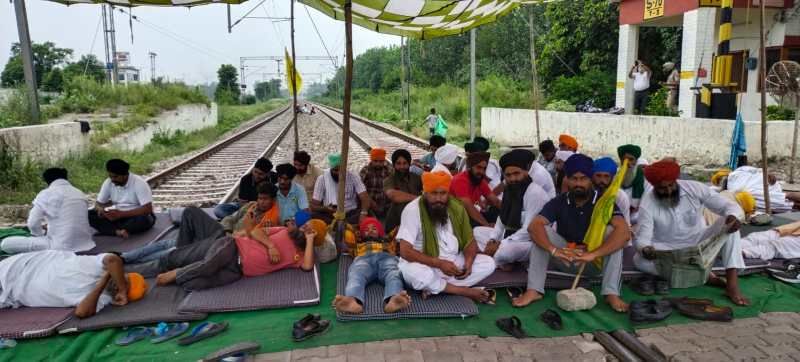 Sugarcane Farmers Protest